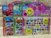 Jiamei Paper Products Creative Craft Stickers ZC106 Cartoon Korean Version Gilded Bubble stickers/Three-dimensional stickers /PVC bubble stickers, children's stickers Application Scenario